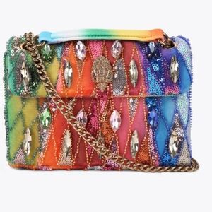 Kurt Geiger Medium Sequin Kensington Bag.